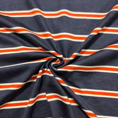 Jersey Algodão DARK BLUE STRIPES