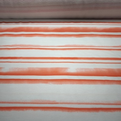 Felpa Americana poli/alg Algodão ORANGE STRIP