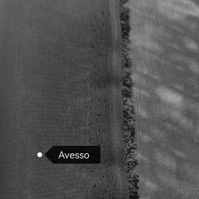 Tejido Chiffon NEGRO