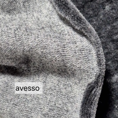 Malha Peluche (tipo veludo) CARBON