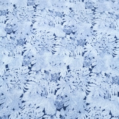 Maille piquée BLEU VÉGÉTAL