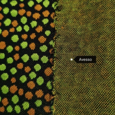 Malha Jacquard Interlock SARAPINT VERDE