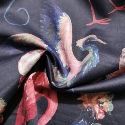 Tecido Voile TROPICAL BIRDS