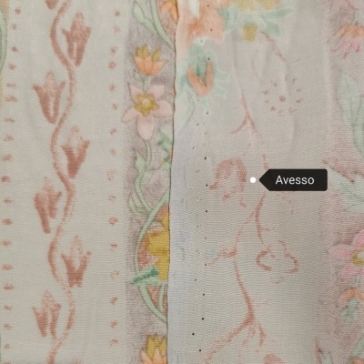 Tecido Viscose VINTAGE LARANJA