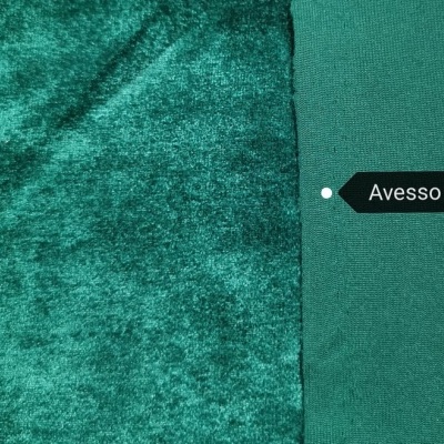 Malla de terciopelo con elastano VERDE