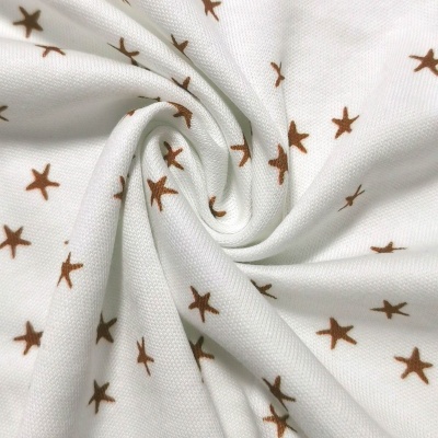 Malha Jersey Interlock algodão ESTRELINHAS