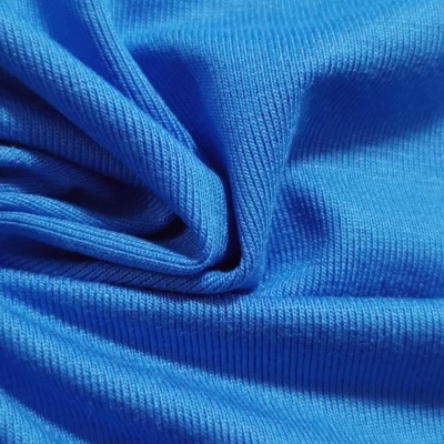 Jersey de algodón con elastano AZURE