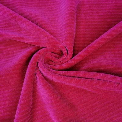 Malha Peluche (tipo veludo) Cancelado c/ Elastano DEEP FUSCIA