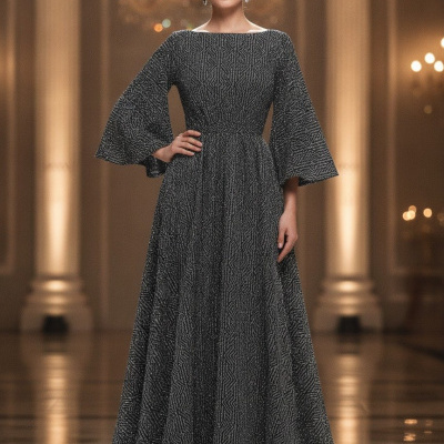 Malha Jacquard FANTASIA SILVER