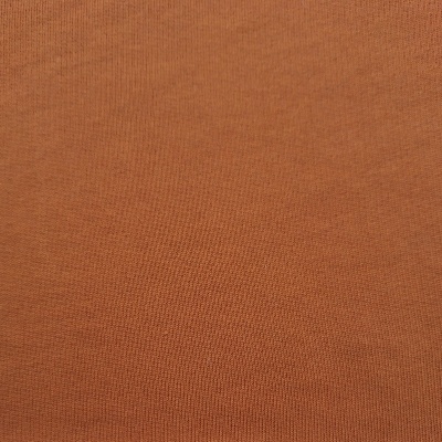 Polo en molleton diagonal sans cardage BURT ORANGE