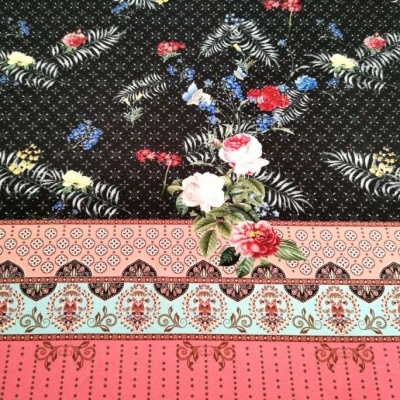 Jersey Jacquard con elastano ROSEBEL