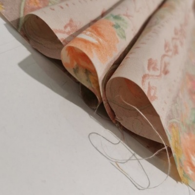 Tecido Viscose VINTAGE LARANJA