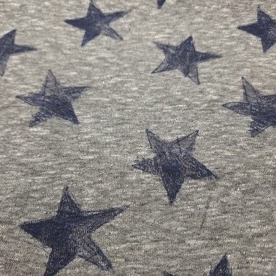 Felpa Americana  CINZENTO C/ ESTRELAS