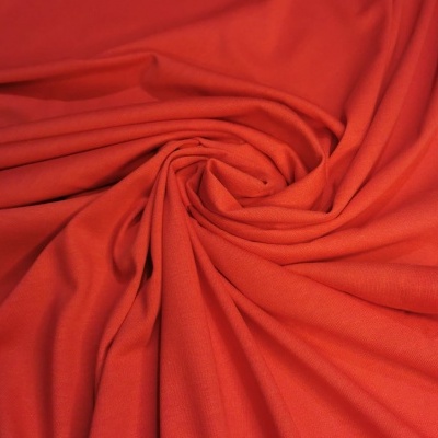 Malha Jersey Algodão VERMELHO ALARANJADO