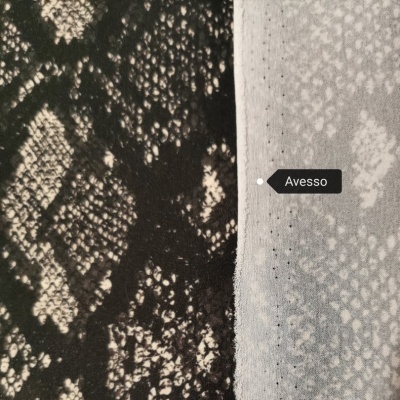 Tecido Viscose DARK SNAKE