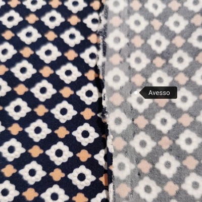 Malha Jersey Poliamida c/ Elastano MARINHO/NUDE