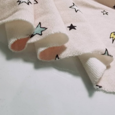 Malha Jersey Interlock algodão LITTLE STARS