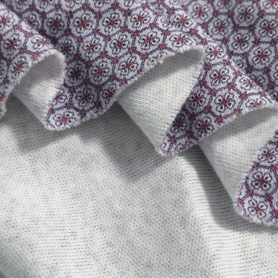 Malha Jersey Interlock algodão CLOVER