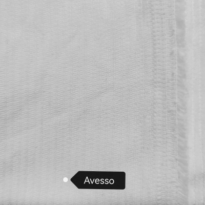 Tecido Bombazine canelado BRANCO