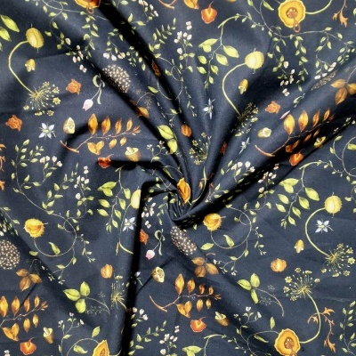 Tecido Popeline HERB GARDEN