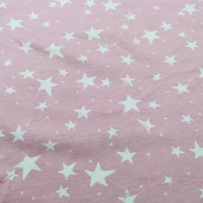 Felpa italiana con carda ROSA ESTRELATO