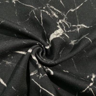 Malha Canelada / Rib BLACK RAYS - OFF WH!!!