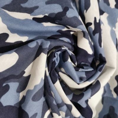 Malha Jersey Algodão AZUL TROPA