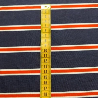 Jersey Algodão DARK BLUE STRIPES