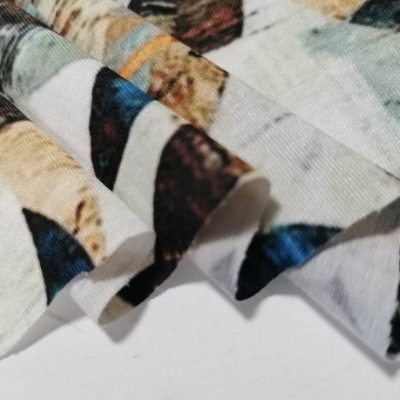 Malha Jersey Poliéster c / elastano ABSTRACT