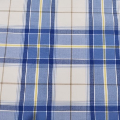 Tecido popeline BLUE TARTAN