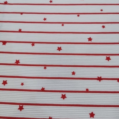 Malla Jacquard ESTRELLAS ROJAS