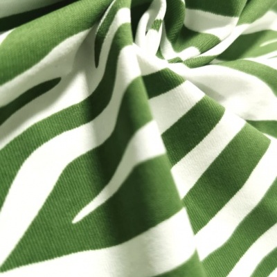 Malla Jersey Licra ZEBRA VERDE