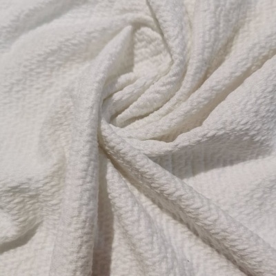 Malla Jacquard con elastano BLANCO