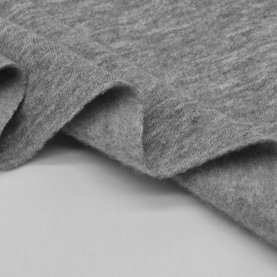 Polaire italienne avec cardage et élasthanne GREY MEL