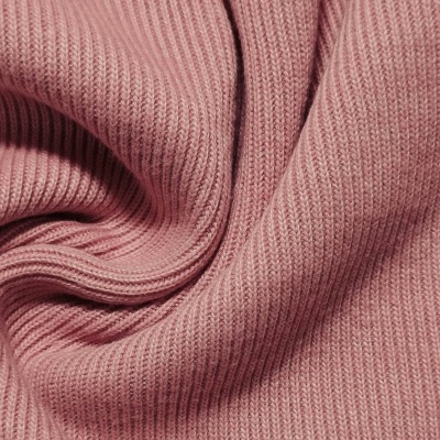 Maille côtelée /rib OLD PINK