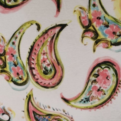 Malha 100% Linho PAISLEY