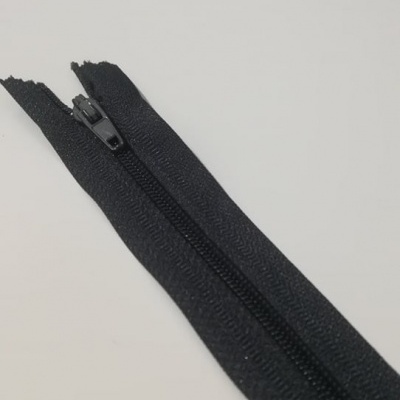 Fecho de Correr Fino Cinza Escuro