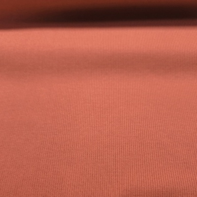 Malha canelada/rib alg/org TIJOLO