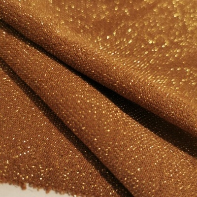 Malha Jersey Interlock c/ Lurex CAMEL