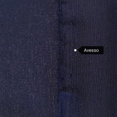 Tejido Chiffon MARINHO ESCURO