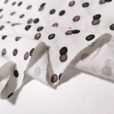 Malha Jersey c / elastano BOLINHAS