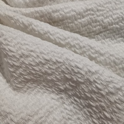 Malha Jacquard c/ Elastano BRANCO