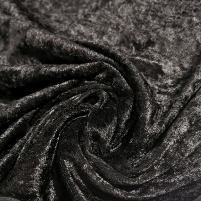 Terciopelo con elastano NEGRO