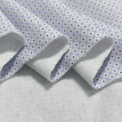 Malha Jersey Interlock algodão LOSANGES