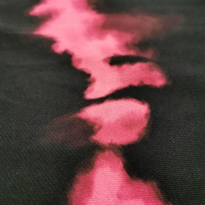 Malha Diagonal s/ Carda BLACK ROSE