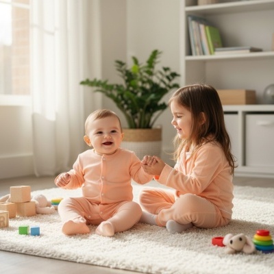 Malha Peluche (tipo veludo) PÊSSEGO