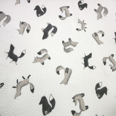 Maille Jacquard avec élasthanne FOX