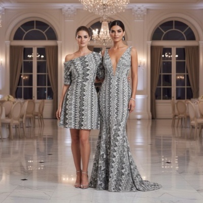 Malha Renda c/ Lurex DYNAMIC