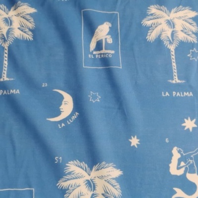 Tecido Algodão AZUL CLARO - LA SIRENA