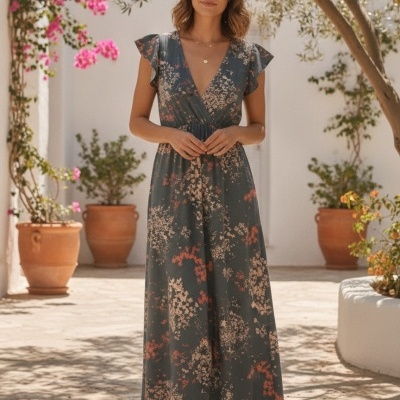 Malha Jersey c / elastano MILLE FLEUR